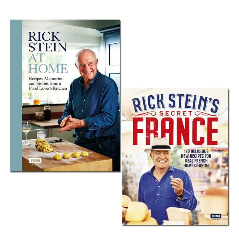 Rick Stein Collection 2 Books Set Rick Stein's Secret France, Rick Stein at Home