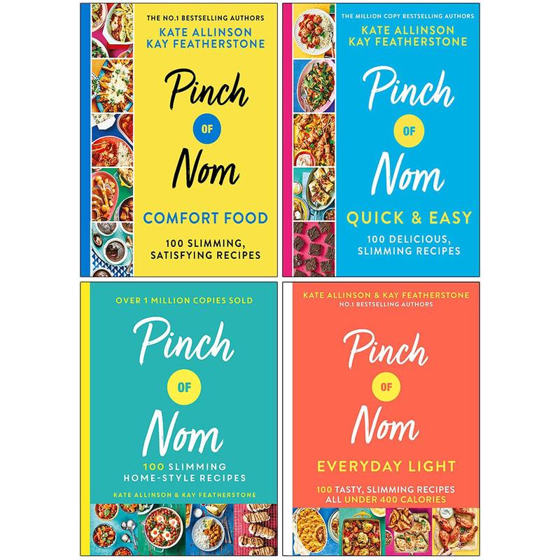 Pinch of Nom Collection 4 Books Set By Kay Featherstone & Kate Allinson NEW