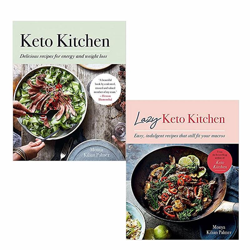 Keto Kitchen Series By Monya Kilian Palmer 2 Books Set (Delicious recipes & Lazy Keto Kitchen)