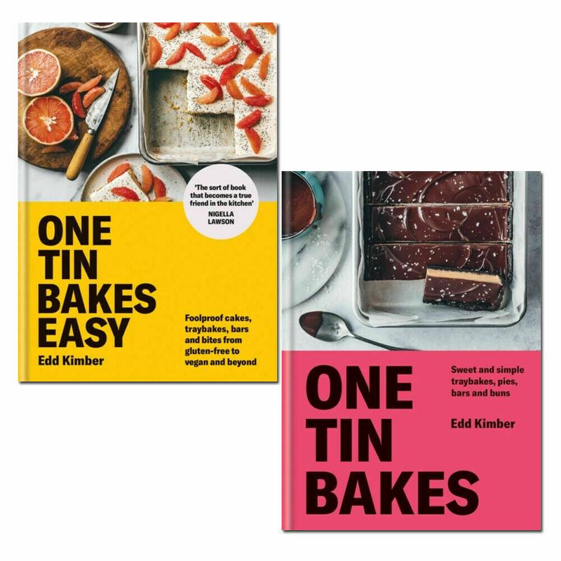 Edd Kimber 2 Books Collection Set (One Tin Bakes Easy, One Tin Bakes)