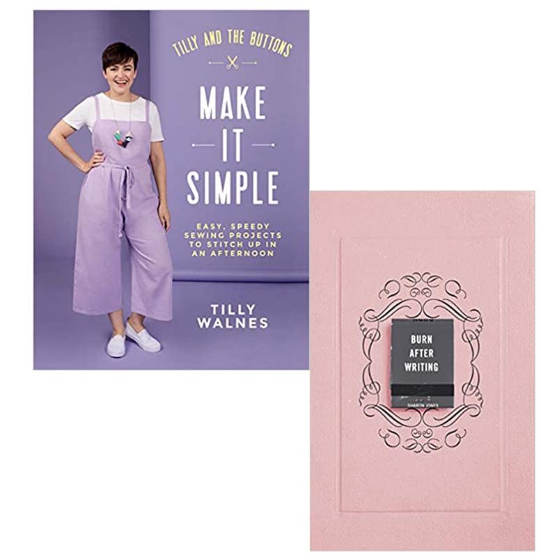 Tilly and the Buttons & Burn After Writing: TIK TOK MADE ME BUY IT! 2 Books Set