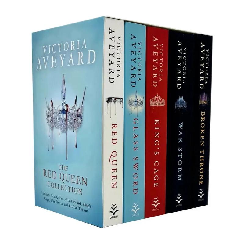 The Red Queen Collection Series 1 - 5 Books Box Set by Victoria Aveyard