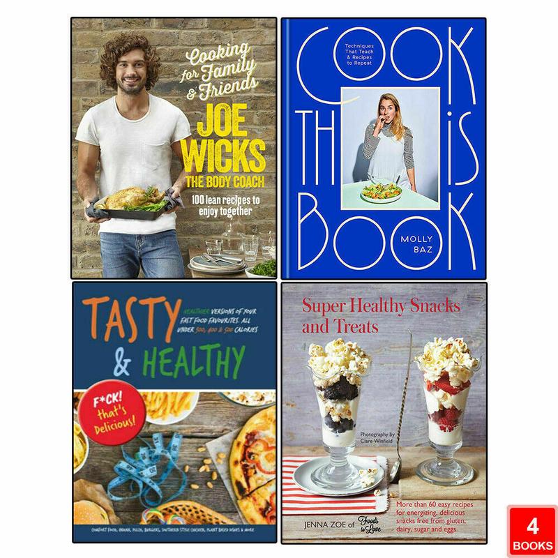 Cooking for Family, Cook This Book, Tasty & Healthy, Super Healthy 4 Books Set