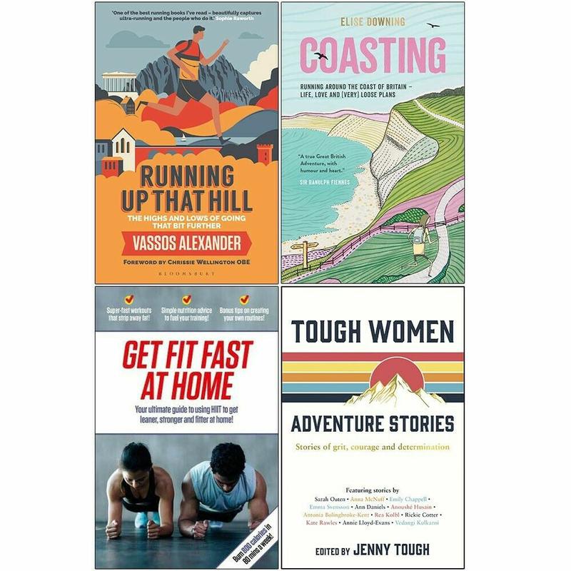 Running Up That Hill, Coasting, Get Fit Fast At Home, Tough Women 4 Books Set