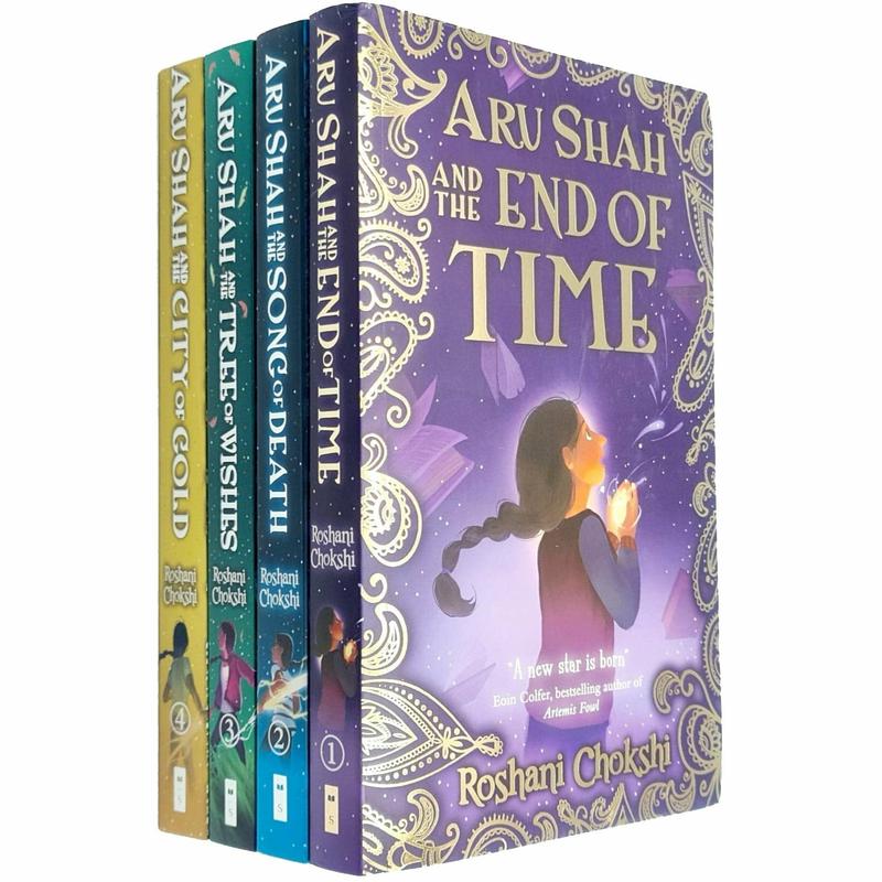 Roshani Chokshi Collection 4 Books Set (Aru Shah and the End of Time, Aru Shah and the Song of Death)