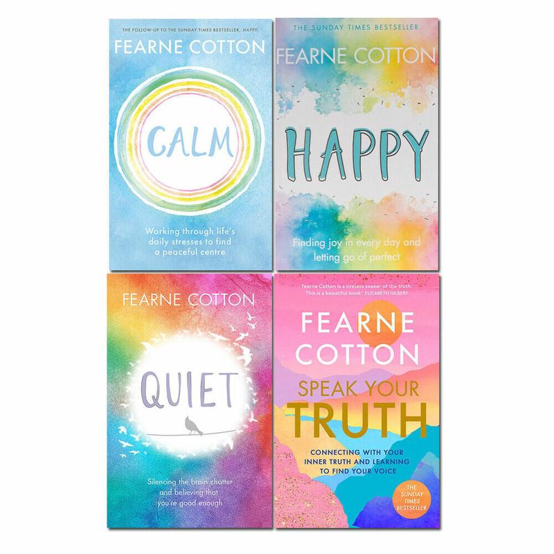 Fearne Cotton Collection 4 Books Set (Speak Your Truth, Happy, Calm, Quiet)