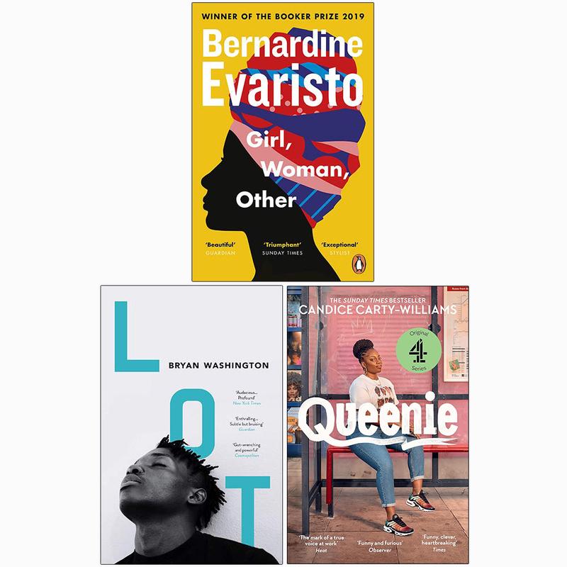 Girl Woman Other, Lot, Queenie 3 Books Collection Set By  Bernardine Evaristo