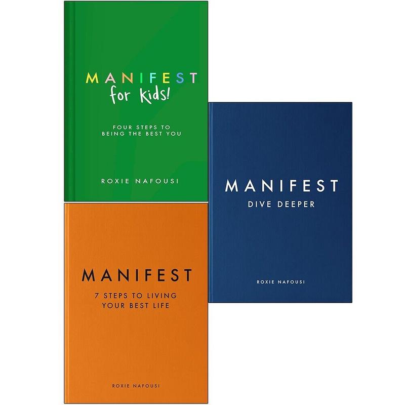 Manifest Series Collection 3 Books by Roxie Nafousi Manifest for Kids Hardcover