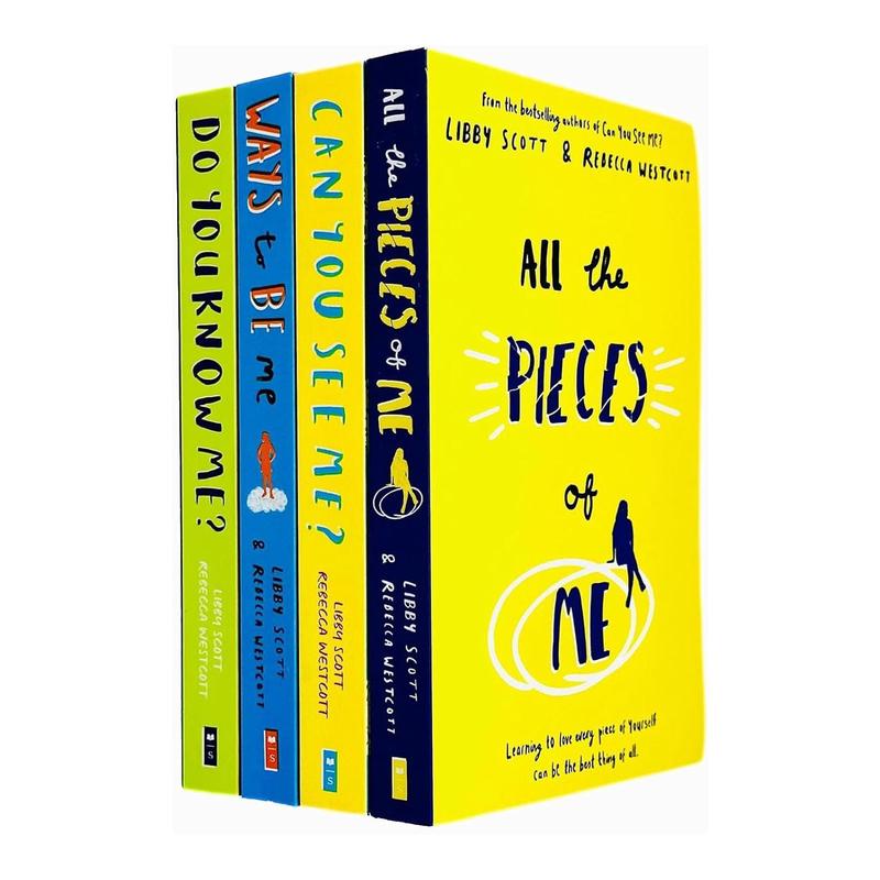 Can You See Me Series 4 Books Collection set (Can You See Me?, Do You Know Me?, Ways to Be Me, All the Pieces of Me)