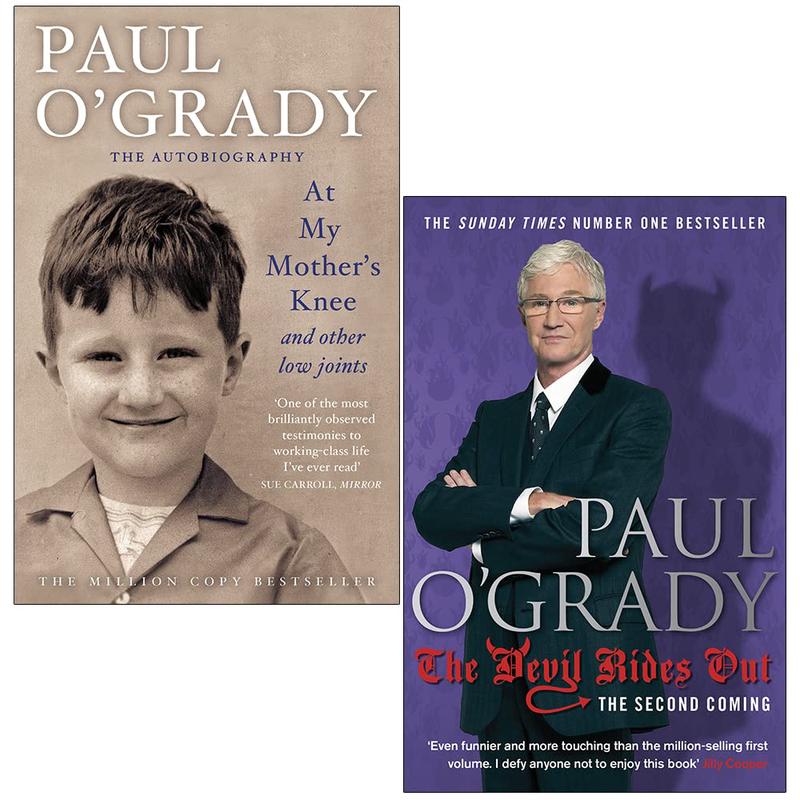 Paul O'Grady 2 Books Collection Set (At My Mother's Knee, The Devil Rides Out)