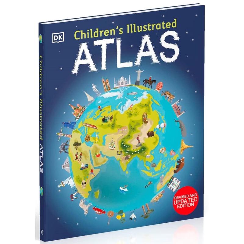 [PACKED] Children's Illustrated Atlas By DK Children (The Ultimate Round-The-World Trip) | 9780241664704 | SNG17739
