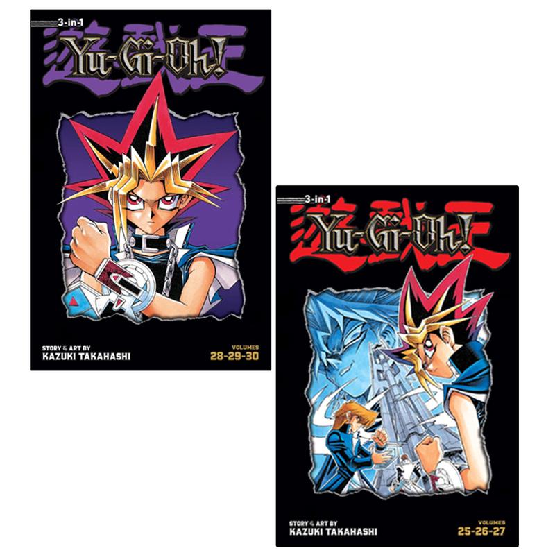 Yu-Gi-Oh! (3-in-1 Edition) Vol. 9 & 10 Collection 2 Books Set by Kazuki Takahashi (Includes Vols. 25, 26, 27 & 28, 29, 30)