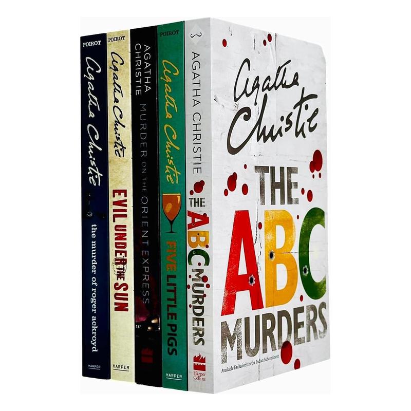 Agatha Christie The Best of Poirot 5 Books Collection Set - Hercule Poirot Series