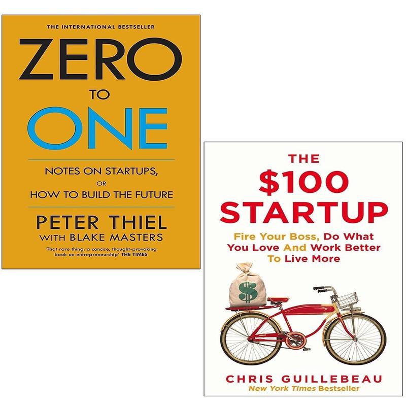 Zero to One Blake Masters,Peter Thiel,$100 Startup Chris Guillebeau