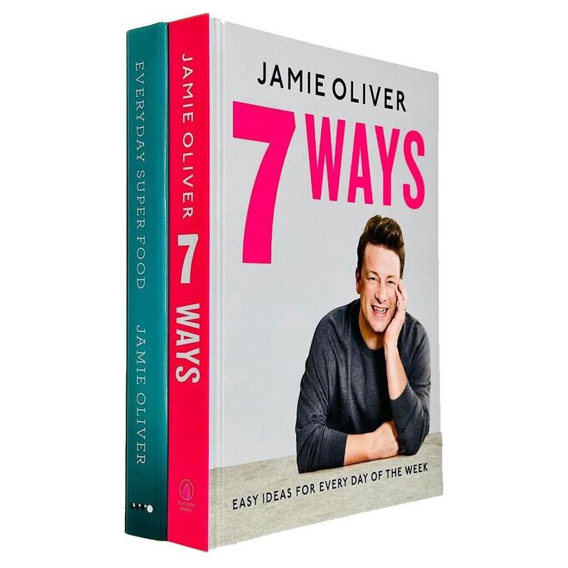 Jamie Oliver 2 Books Collection Set 7 Ways & Everyday Super Food
