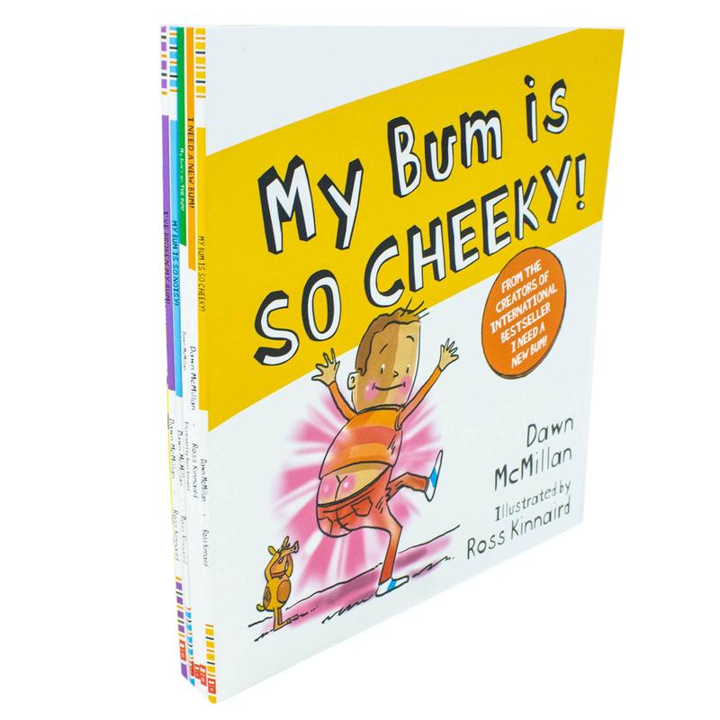 New Bum Series 5 books Collection Set (I Need a New Bum!, I've Broken My Bum!)