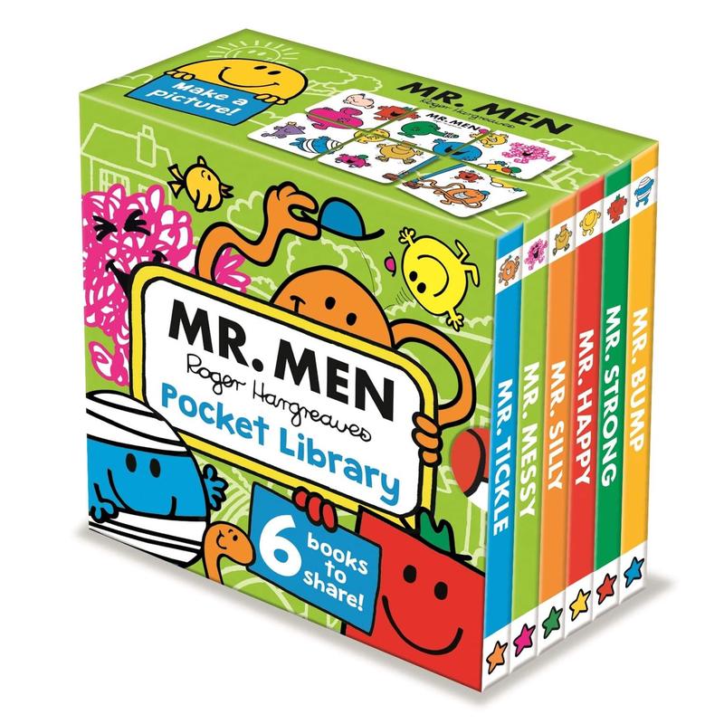 [PACKED] Mr. Men: Pocket Library: Six board books for toddlers to enjoy
