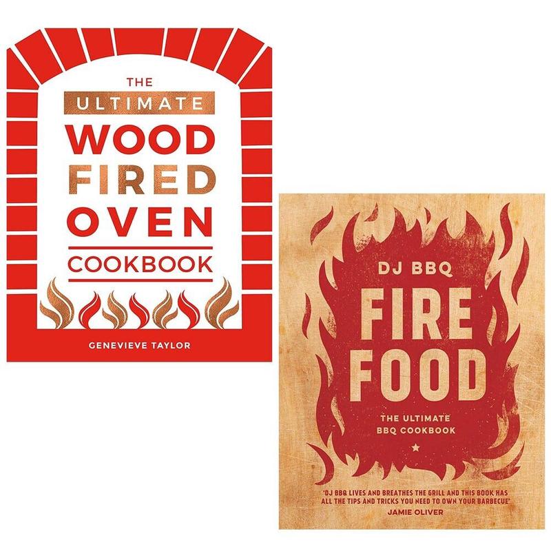 Ultimate Wood-Fired Oven Cookbook Genevieve Taylor,DJ BBQ Fire Food 2 Books Set Condition: New