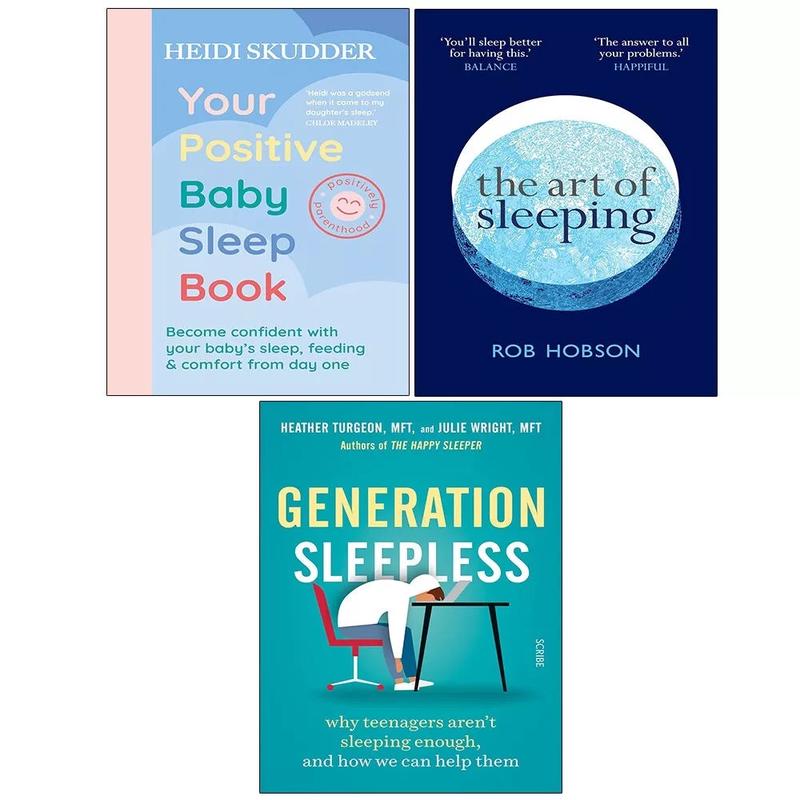 Your Positive Baby Sleep, Art of Sleeping,Generation Sleepless 3 Books Set