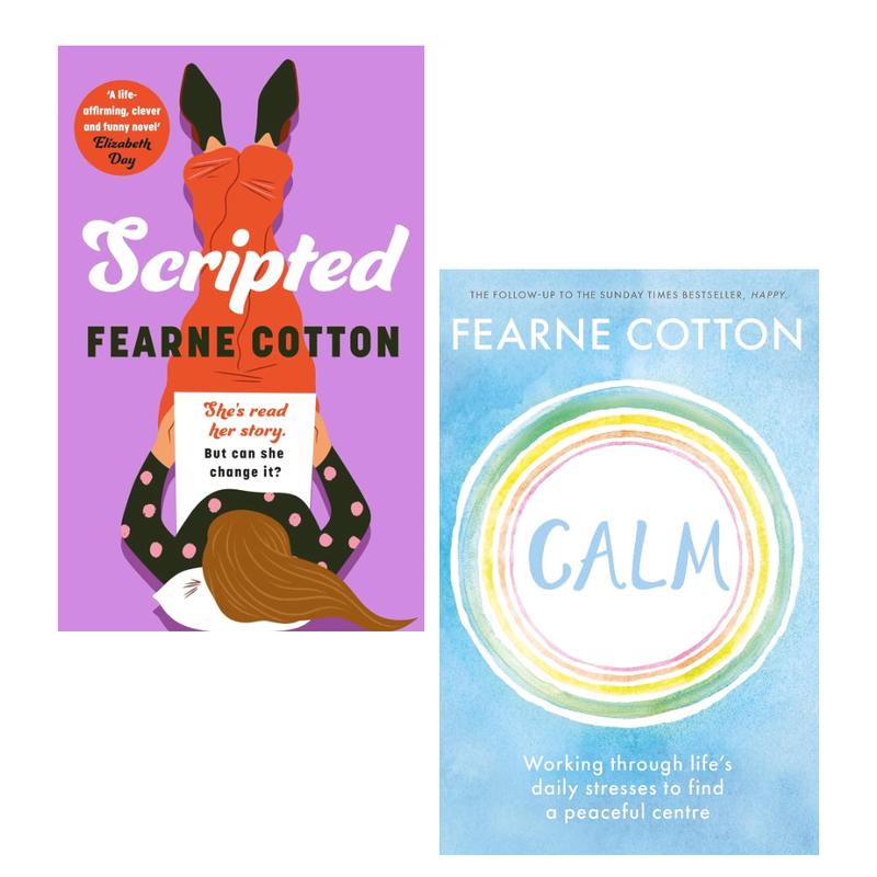 Fearne Cotton 2 Books Set (Scripted (HB), Calm)