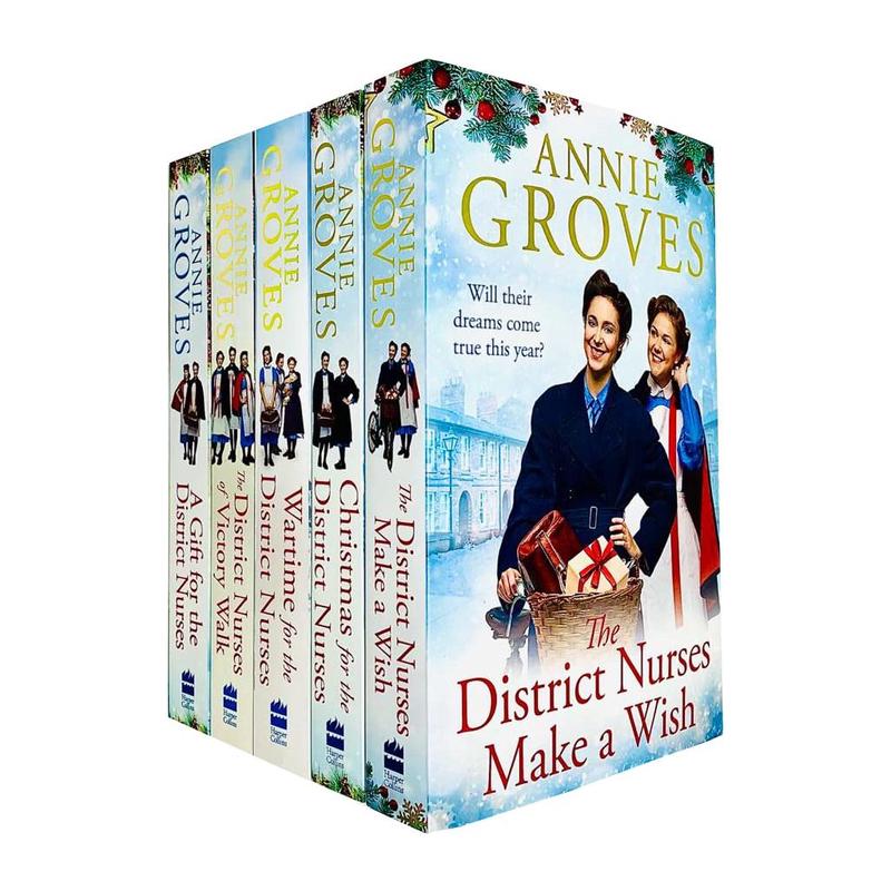 Annie Groves The District Nurses Series Collection 5 Books Set (The District Nurses of Victory Walk)