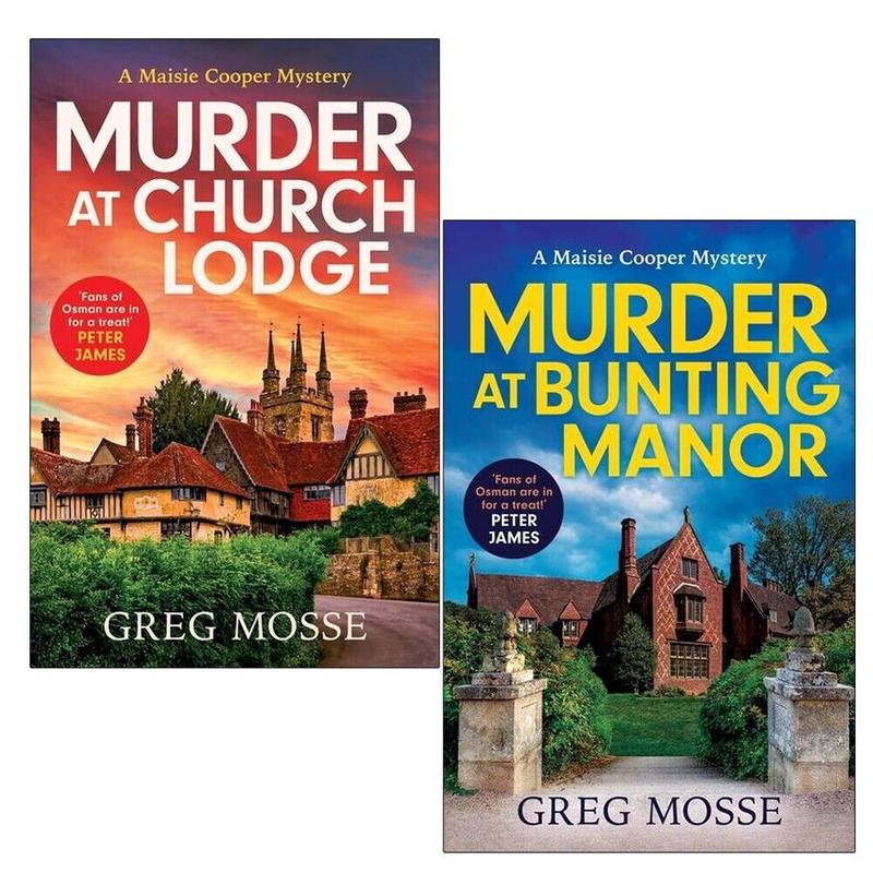 A Maisie Cooper Mystery Series 2 Books Collection Set by Greg Mosse