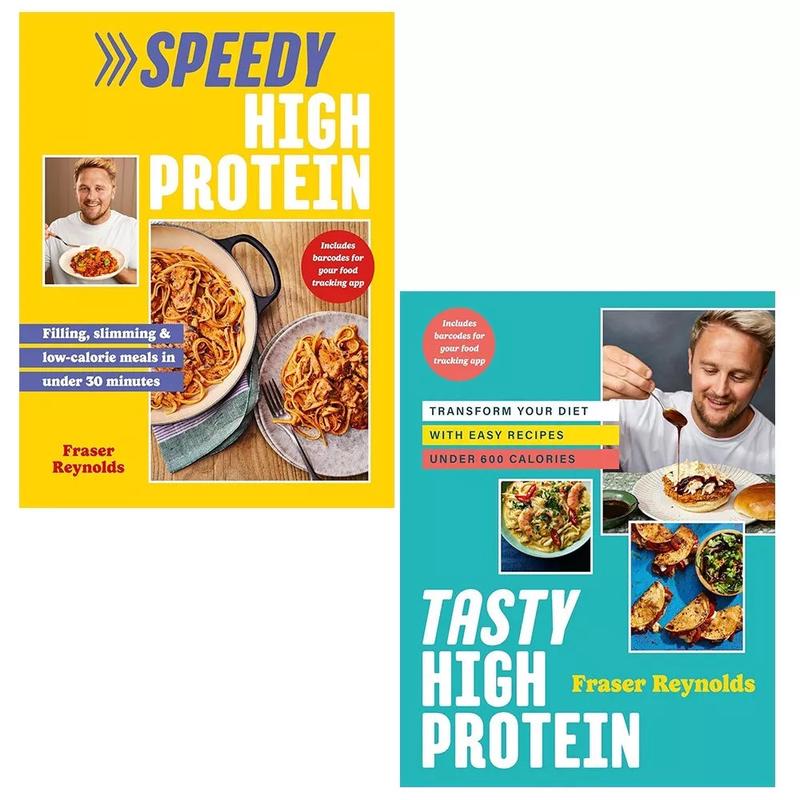 Fraser Reynolds Collection 2 Books Set (Speedy High Protein, Tasty High Protein)
