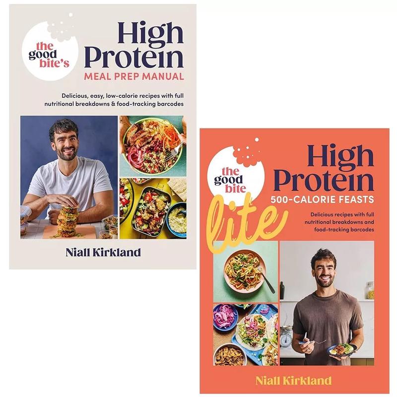 Niall Kirkland Collection 2 Books Set (Good Bites High Protein Meal Prep Manual)