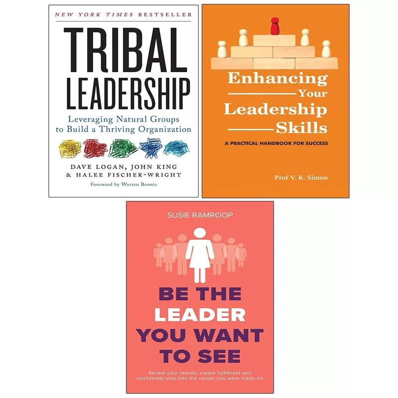 Tribal Leadership, Be Leader You Want, Enhancing Your Leadership Skills 3 Books Set