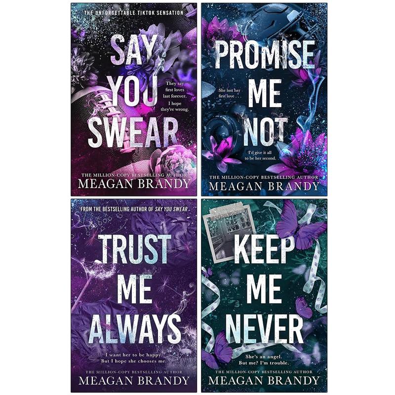 Boys of Avix Series 4 Books Collection Set By Meagan Brandy (Say You Swear, Promise Me Not, Trust Me Always & Keep Me Never)
