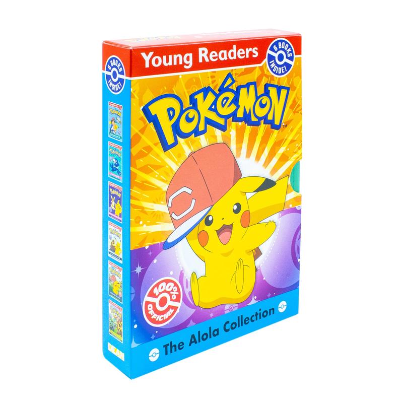 Young Readers Pokmon Level 2 Passport to Reading Alola 6 Books Collection Box Set (Welcome to Alola, Go Popplio)