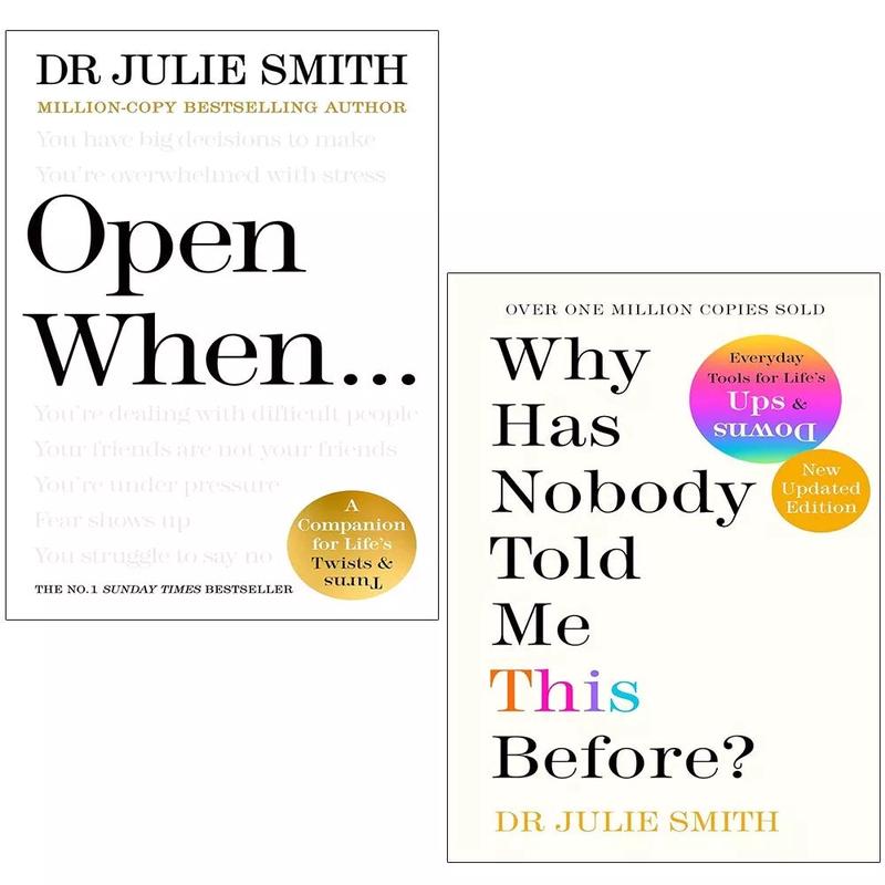 Julie Smith 2 Books Collection Set (Open When, Why Has Nobody Told Me This Before)
