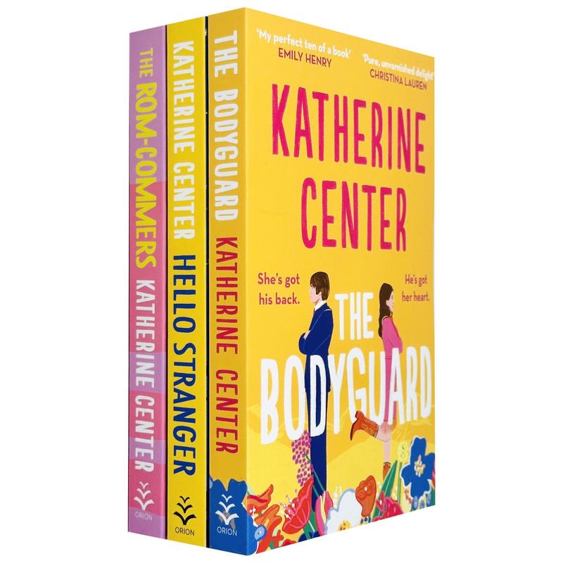 Katherine Center 3 books Set(The Rom-Commers,Hello Stranger,The Bodyguard)