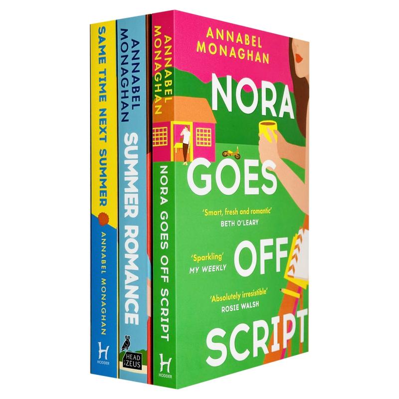 Annabel Monaghan Collection 3 Books Set (Same Time Next Summer,Nora Goes Off Script)