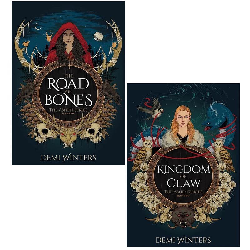 Demi Winters Collection 2 Books Set (Ashen Road of Bones, Kingdom of Claw)