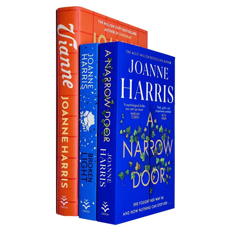 Joanne Harris Collection 3 Books Set (Vianne HB, A Narrow Door, Broken Light)