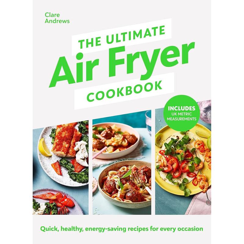 The Ultimate Air Fryer Cookbook: the author featured on Channel 5s Airfryers by Clare Andrews