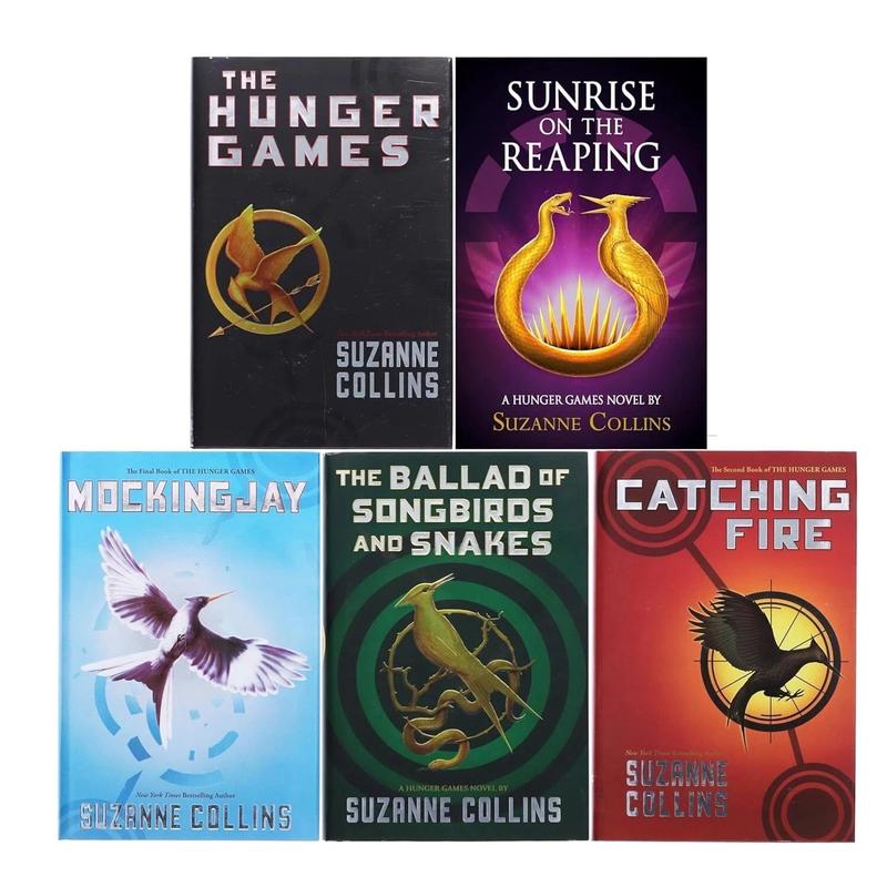 Suzanne Collins Hunger Games Series 5 Books Collection Set Mockingjay
