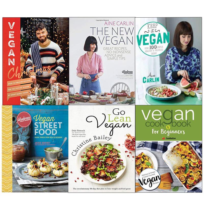 Vegan christmas 6 books collection set