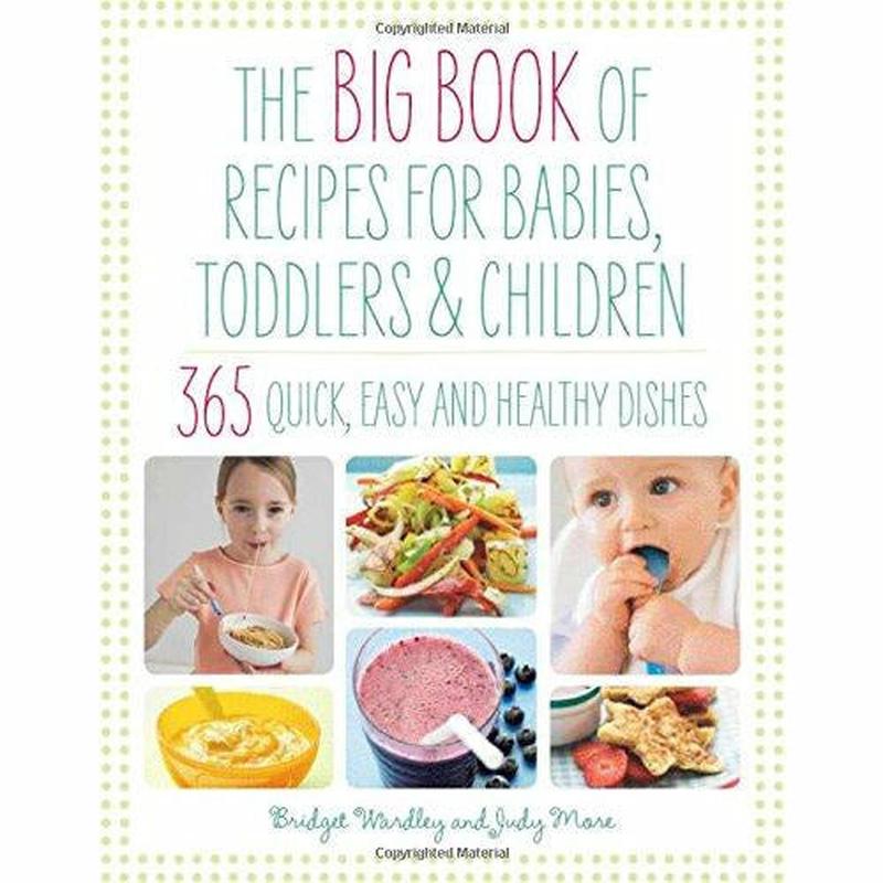 Big Book of Recipes for Babies, Toddlers & Children, 365 Quick, Easy and Healthy Dishes: From First Foods to Starting School