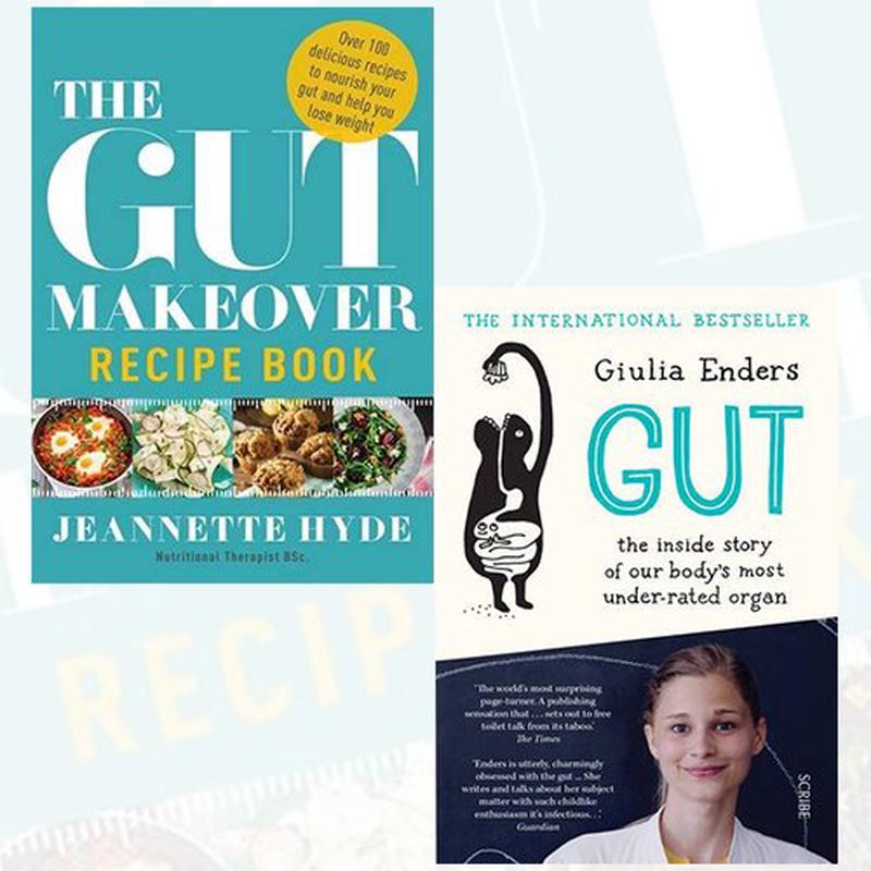 Gut Collection 2 Books Bundle (Gut the inside story of our body's most under-rated organ, The Gut Makeover Recipe Book)
