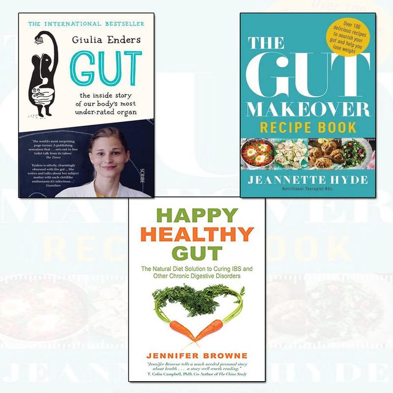 Gut Makeover Recipe 3 Books Bundle Collection (Happy Healthy Gut,The Gut Makeover Recipe Book,Gut)